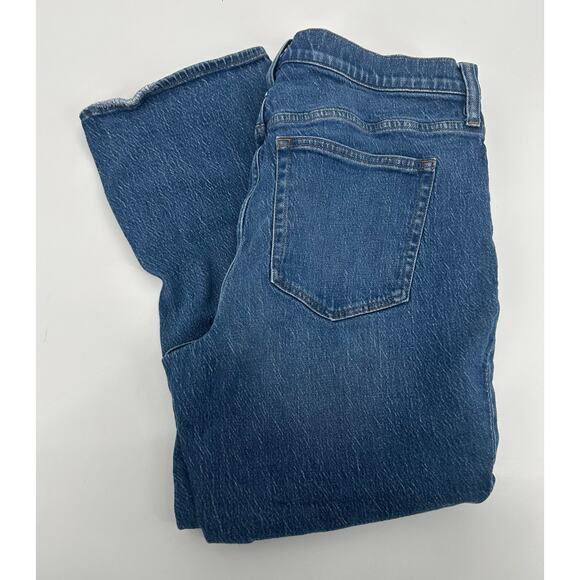 J. Crew 9" demi-boot crop jean in Wedgewood wash - Picture 8 of 10